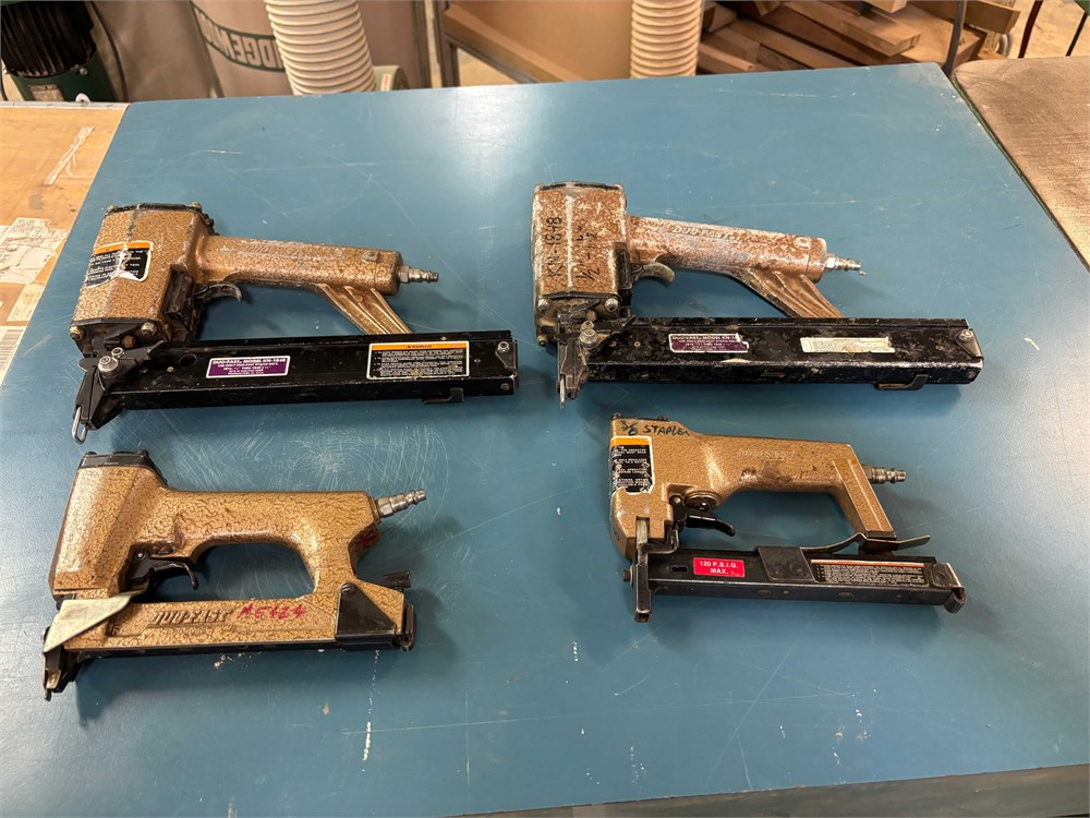 Lot of Duo-Fast Pnuematic Nailers (Qty4) - as pictured