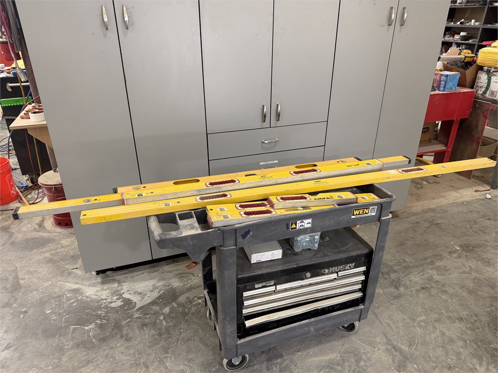 Shop Cart, Toolbox, Levels
