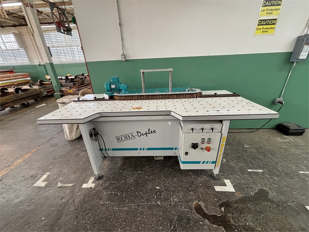 MB Machinery "ROBA-Duplex" Edge Sander