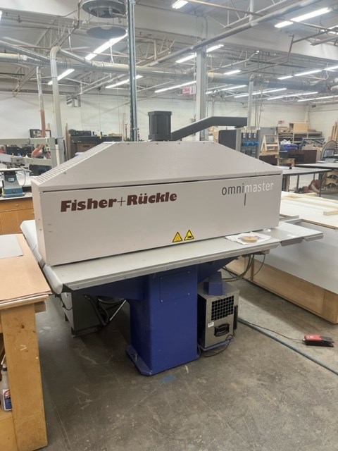 Fisher Ruckle "Omnimaster 1200" Veneer Longitudinal Splicing Machine