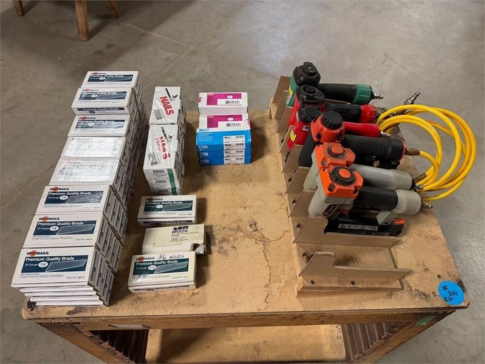 (6) 18 ga Nailers w/Nails
