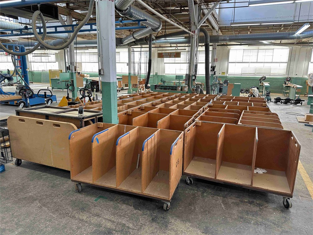 Wood Material Cart Qty. (4)