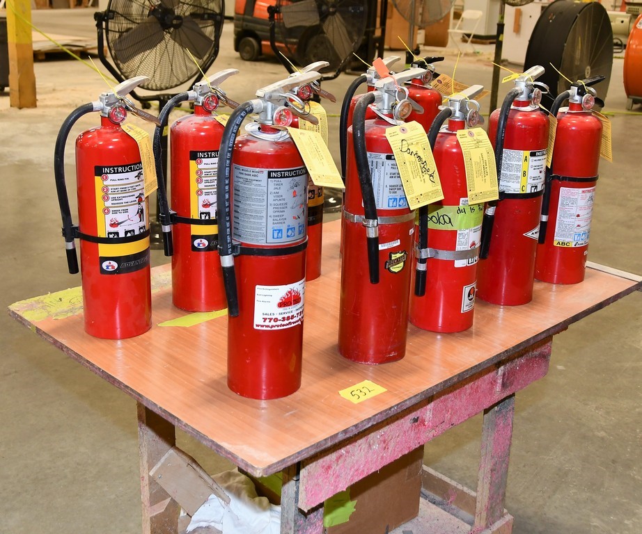 Fire Extinguishers - Qty (10)