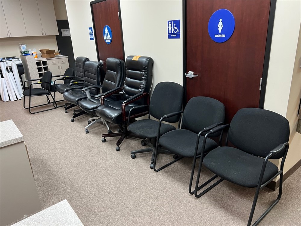 Lot of Office Chairs - Qty (9)