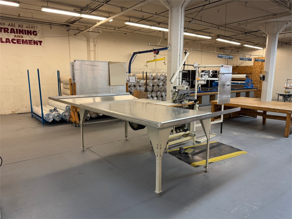 Atlanta Attachment Company "1335M" Ruffler Workstation