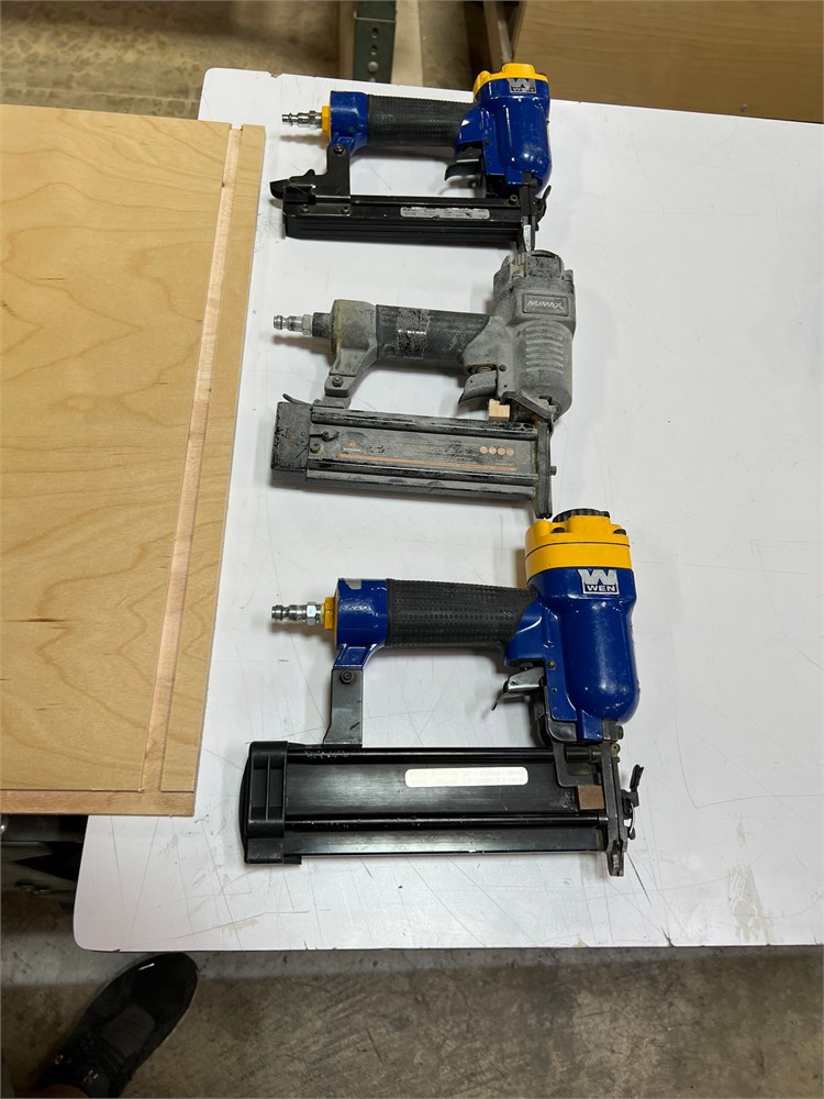 Three (3) Pneumatic Nailers