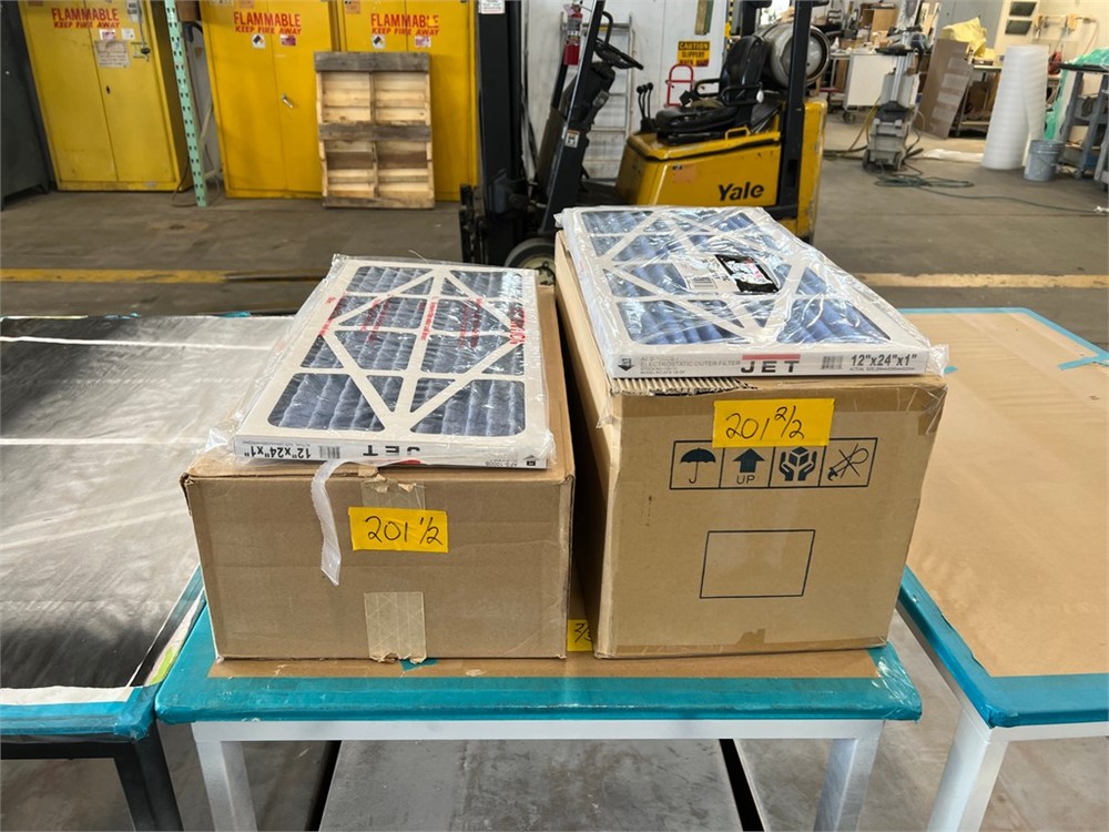 Jet "AFS-1000B" Electrostatic Outer Filters