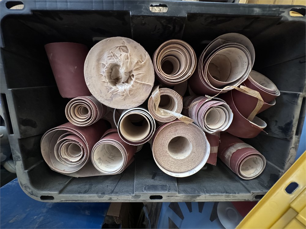 Misc. Lot of Sandpaper Rolls