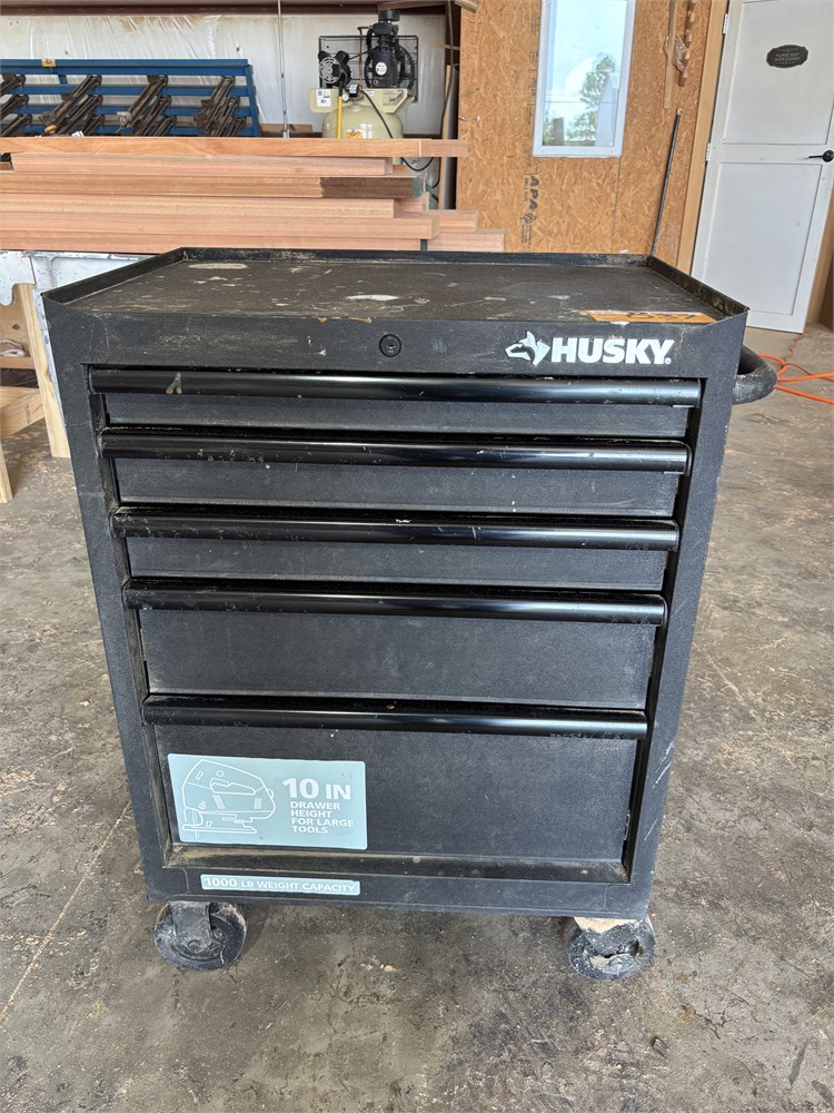 Husky Portable Toolbox with Contents