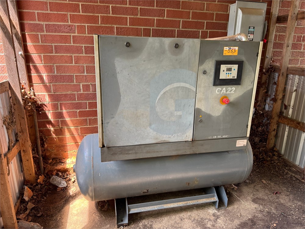 Atlas Copco "GA22P-125FM" Rotary Screw Air Compressor