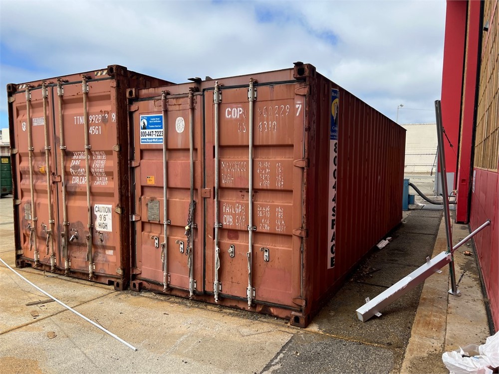 Shipping Container & Metal & Aluminum contents