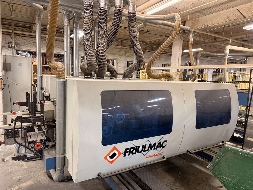 Friulmac Automatic Double End Tenoner  "Idramat S/TC 4 WS-2500"