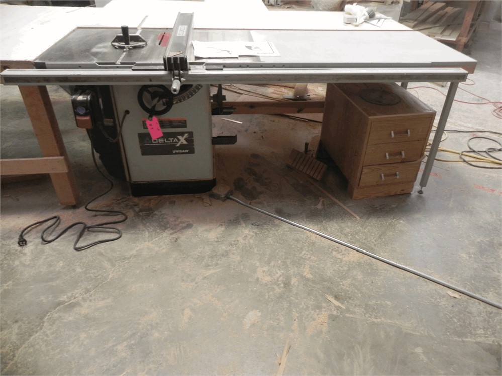 DELTA "X5 SERIES" TABLE SAW, 5HP SINGLE PHASE