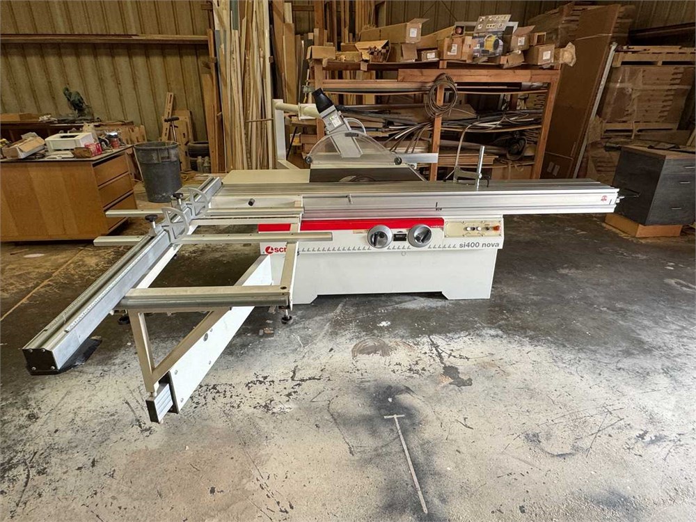 SCM Group "SI400 Nova" Sliding Table Saw, 2015