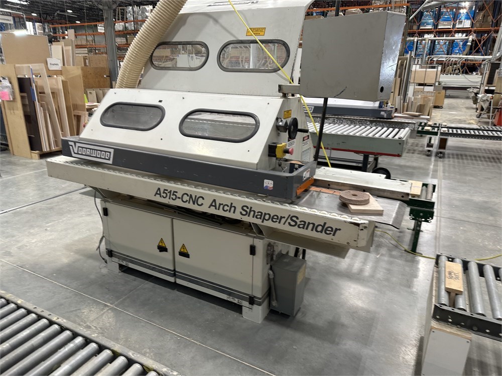 Voorwood "A515DP-CNC" CNC Arch Shape/Sand Machine