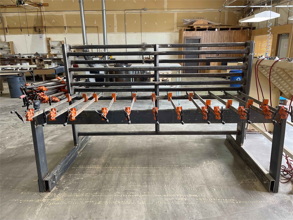 Custom Clamp Rack and Clamps