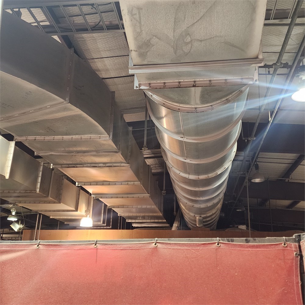 Dust Collection Trunk Line & Pipe in Room