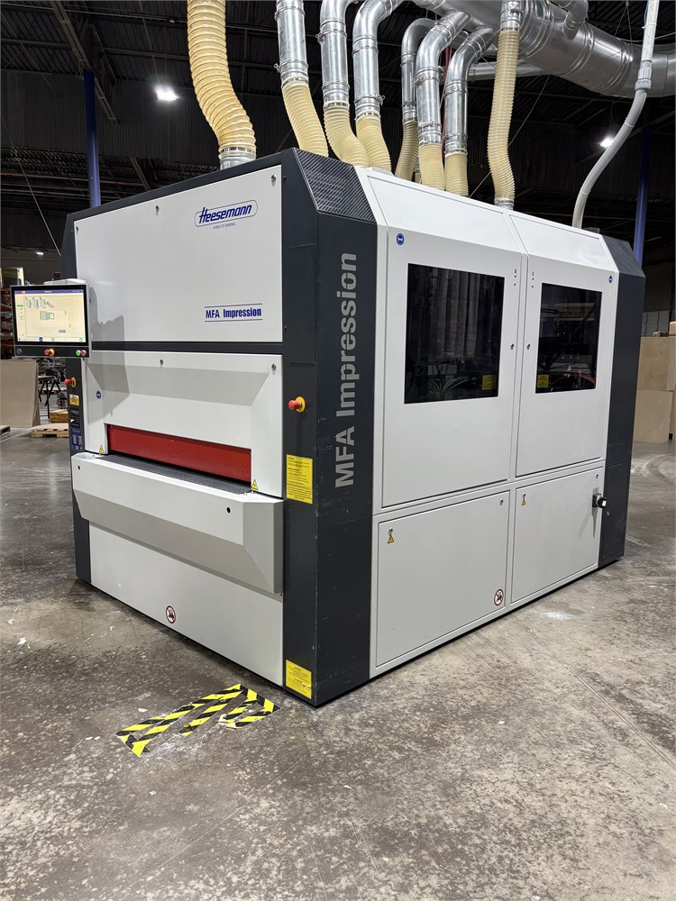 Heesemann "MFA 10 FL Impression" Wide Belt Sander - 4-Head 53" (2022)