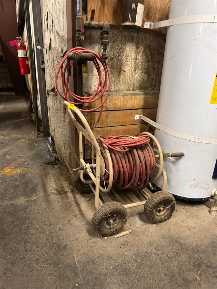 Hose Reel on Cart