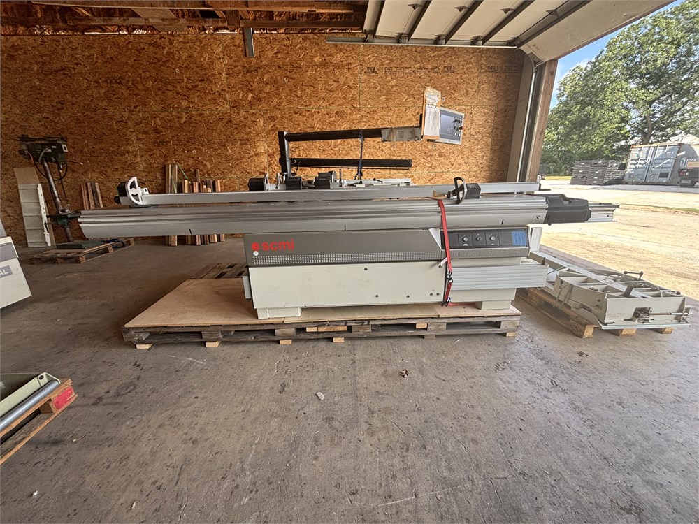 SCMI "SI400-E-Vanguard" Programmable Sliding Table Saw