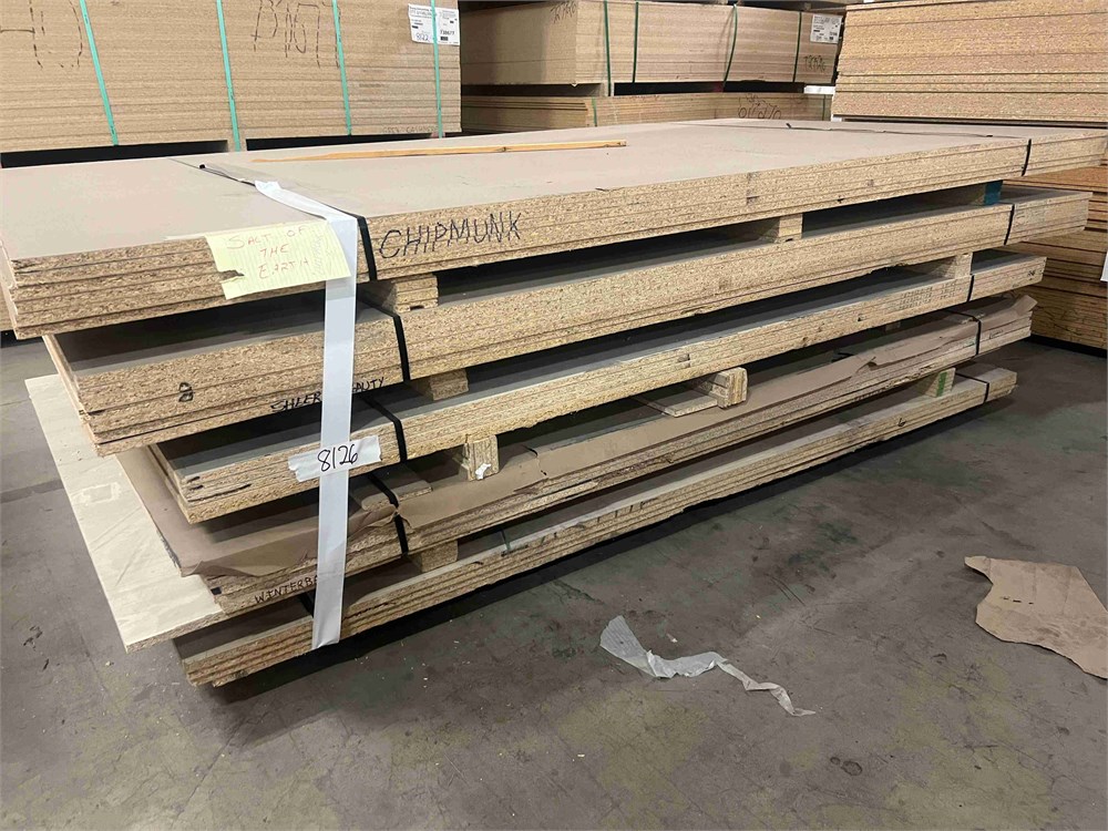 5/8" Various sizes Laminated Particle Board