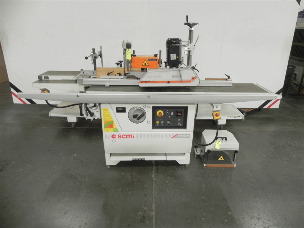 SCMI "T110N-TL" LONG BED SHAPER WITH STEFF/MAGGI 2048 FEEDER, YEAR 2007