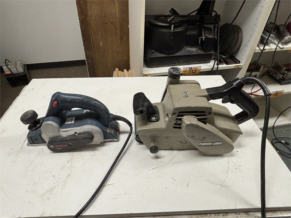 (2) Electric Planers