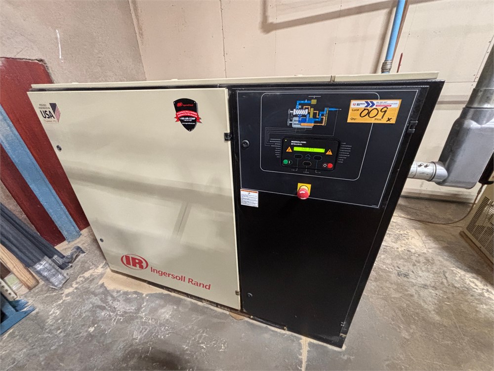 Ingersoll Rand "UP6-40-125" Oil-injected Rotary Screw Air Compressor