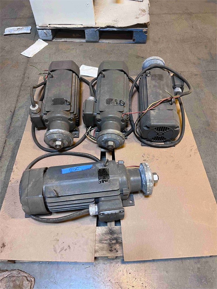 Four (4) WEG 10 HP Saw Arbor Motors