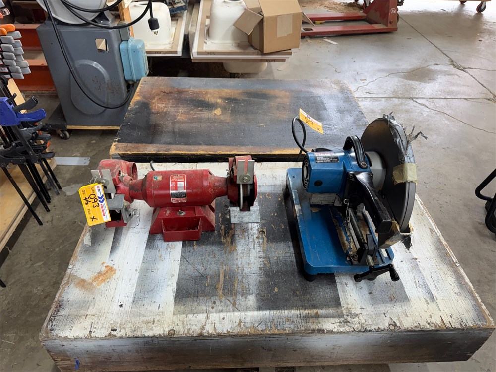 Bench Grinder & Cut-off Saw