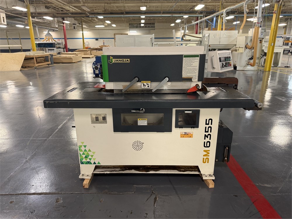 Jangja "SM6355" Straight Line Rip Saw, 10 HP, 18" Capacity (2019)