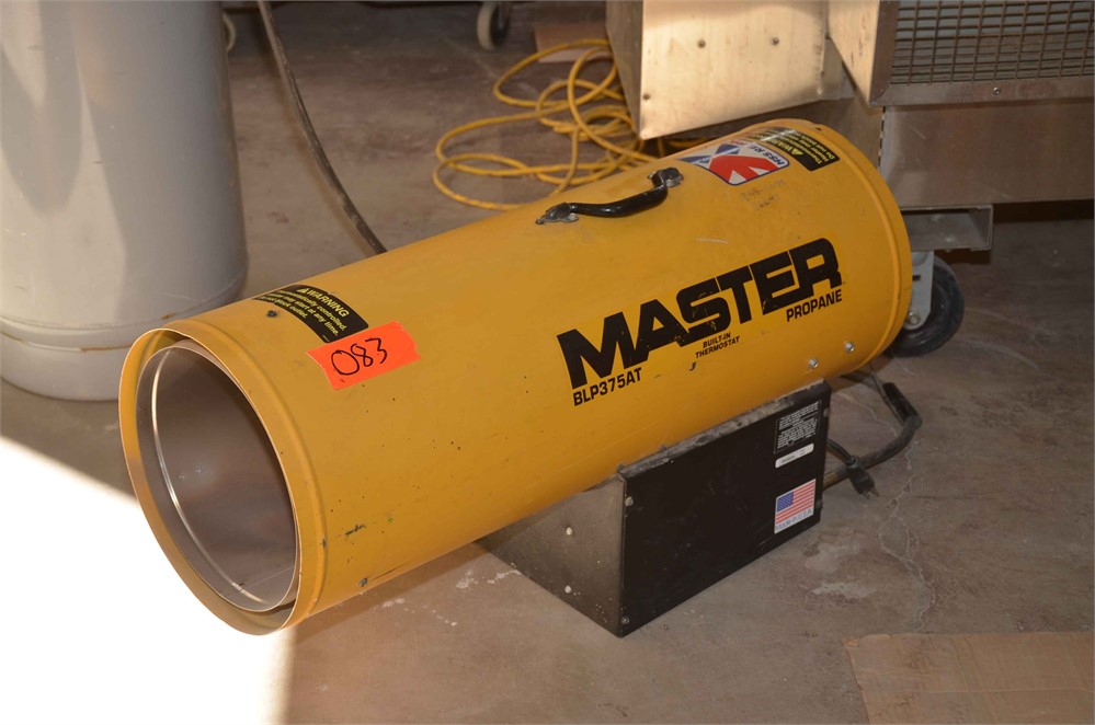 Master propane heater & tank