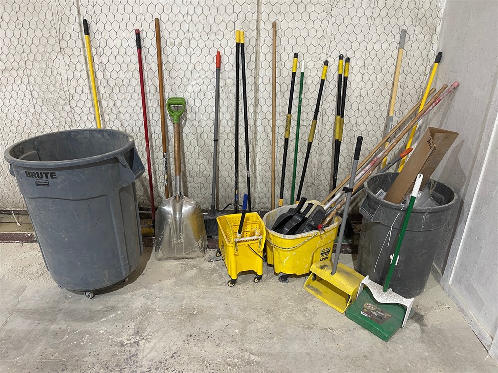Lot of Janitorial Supplies - as pictured