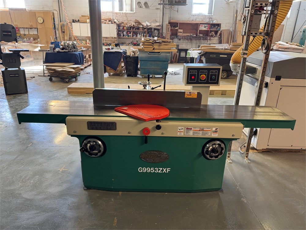 Grizzly "G9953ZXF" Jointer - Spiral Cutterhead
