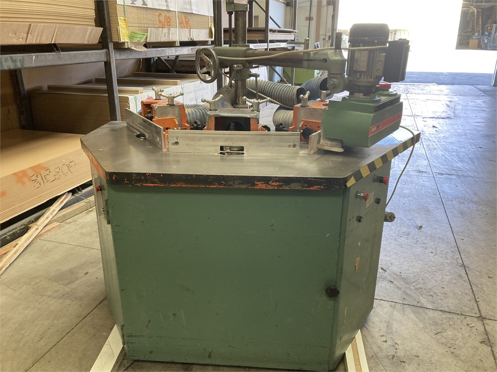 Ritter "R-30" Triple Spindle Shaper with Maggi Powerfeeder