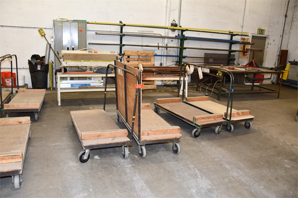 Lot of  Rolling Carts