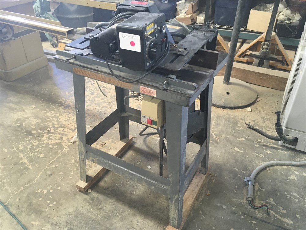Weaver Shaper with Power Feeder