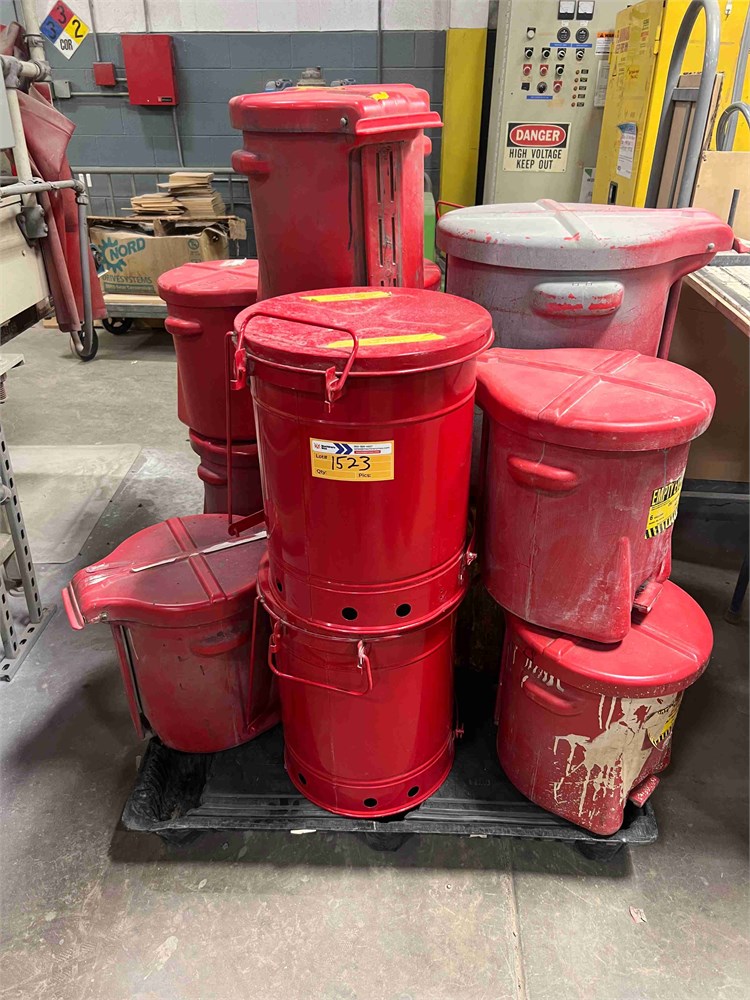 Flammable Trash Cans