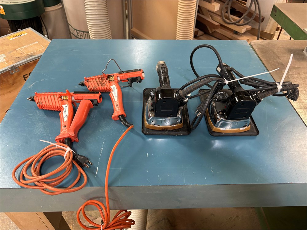 Lot of Glue Guns and Irons