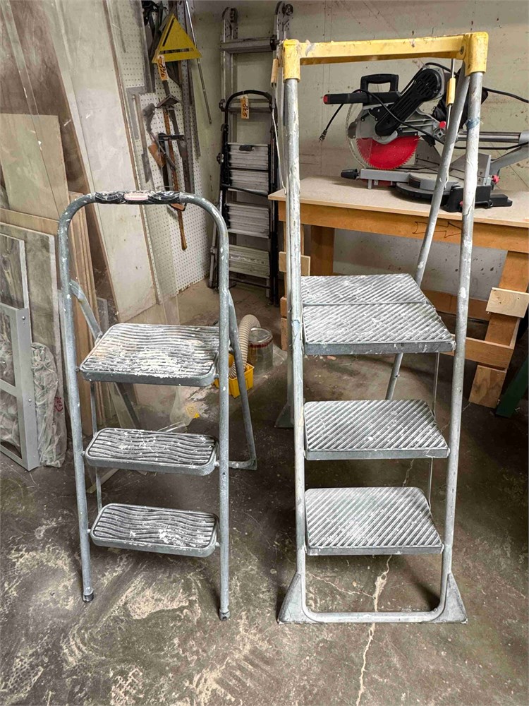 Folding Step Ladders Qty. (2)