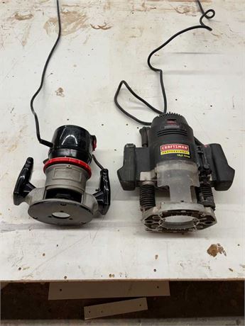 Lot - Two (2) Hand Routers | Place Your Bid at MachineryMax
