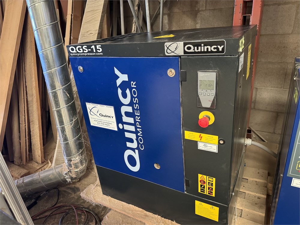 Quincy "QGS15" Air Compressor