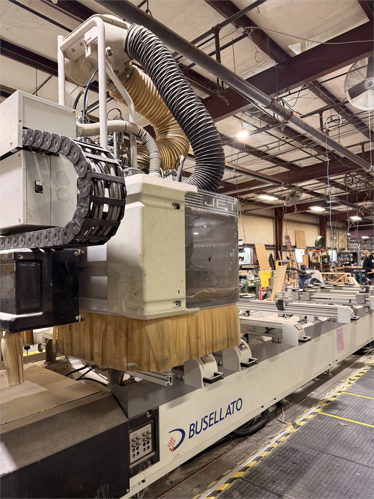Busellato "Jet Concept XXL" CNC Router - Pod & Rail