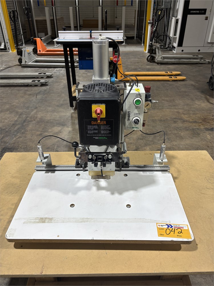 Omal "Insert Easy" Hardware Boring and Insertion Machine