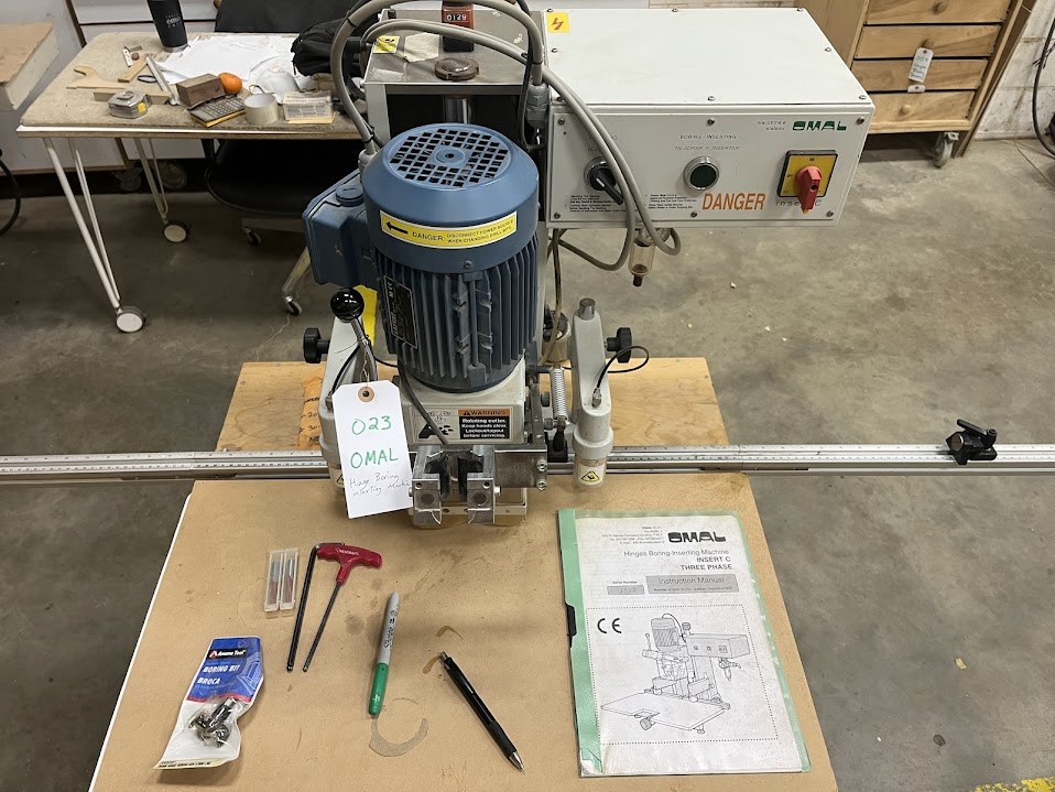 Omal "Insert C" Hinge Borer
