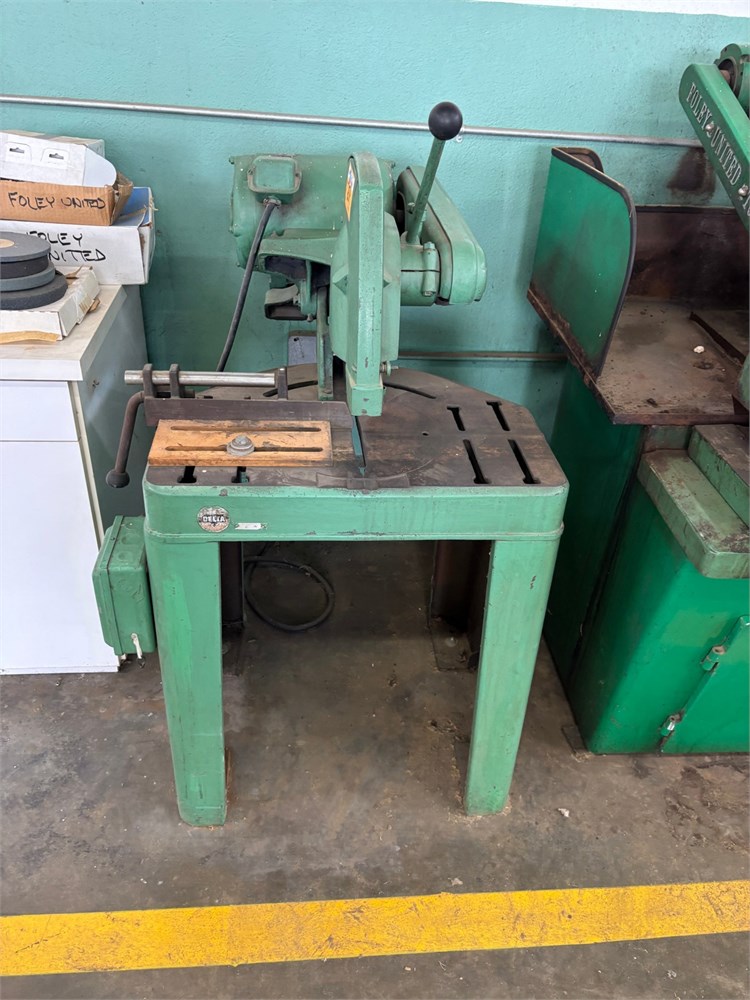 Rockwell Cold Saw & Stand as pictured