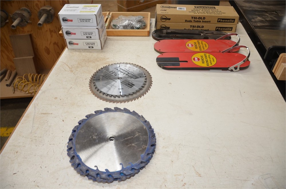 SawStop Blades, Cartridges, Table Inserts & Accesories