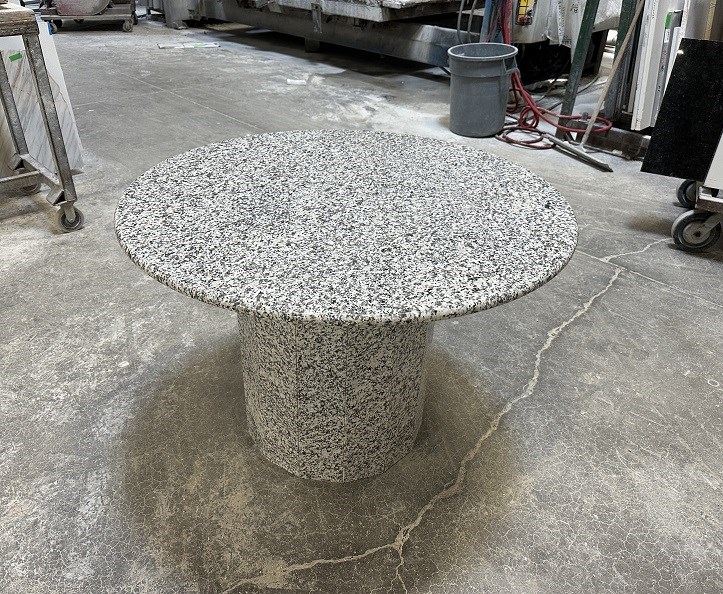 Granite Table c/w Base  - 42" Diameter  - Woodbridge, ON