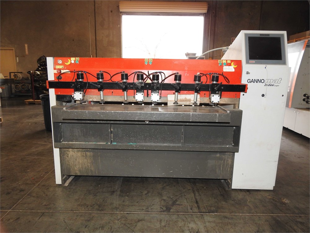 Gannomat "Index Logic 130" CNC Drill and Dowel insertion Machine