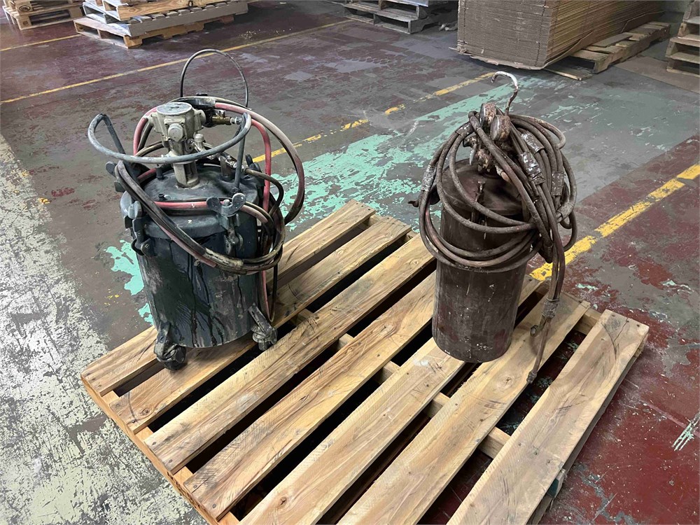 Pressure Pots Qty. (2)